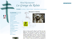 Desktop Screenshot of lagrangedurelais.fr